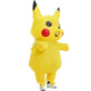 Botarga Inflable de Pikachu Pokemon Disfraz Adulto