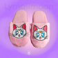 Pantuflas Artemis Sailor Moon Rosa de Peluche