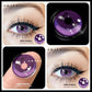 Lentes De Contacto Morado Brilloso Purple Eyes Cosplay