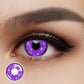 Lentes De Contacto Morado Purple Stars Pupilentes