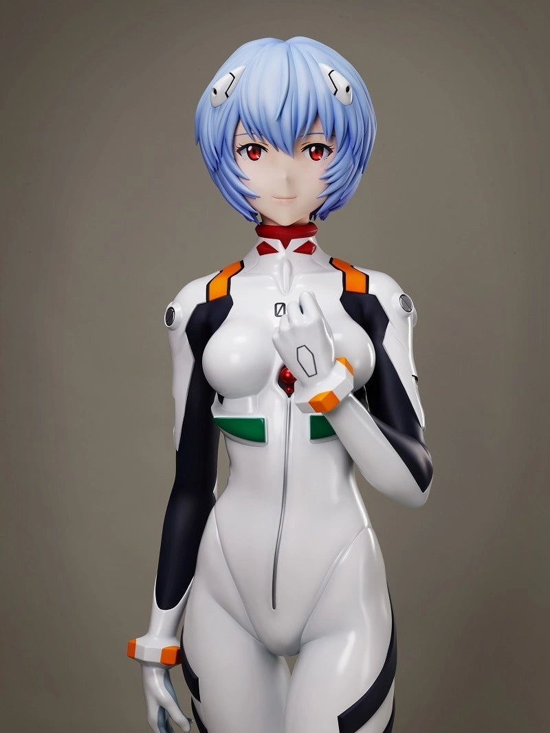 Peluca Azul Claro Rei Ayanami Evangelion Cosplay