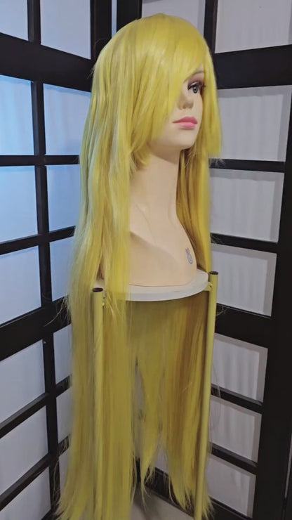 Peluca JOY Rubio Dorado Larga Lisa con Fleco L.8