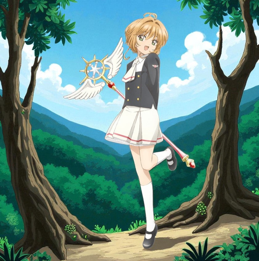 Uniforme Sakura Kinomoto Clear Card Anime y Cosplay