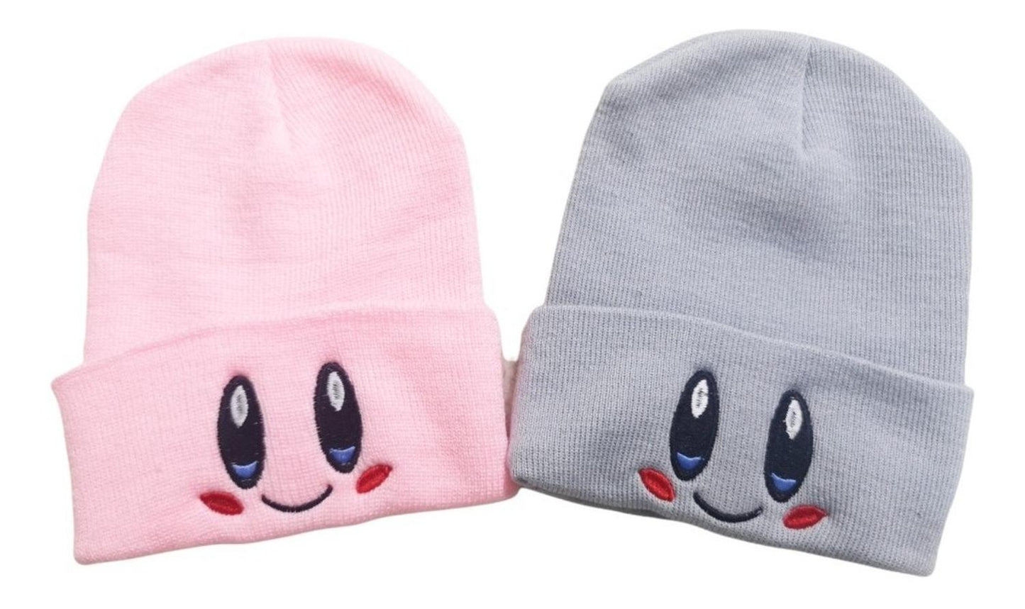 Gorrito Invernal de Kirby Beani Moda Geek Varios Colores